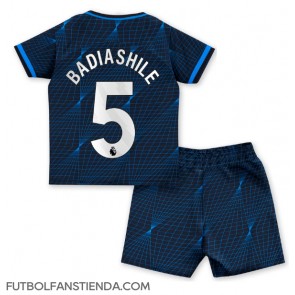 Chelsea Benoit Badiashile #5 Segunda Equipación Niños 2023-24 Manga Corta (+ Pantalones cortos)